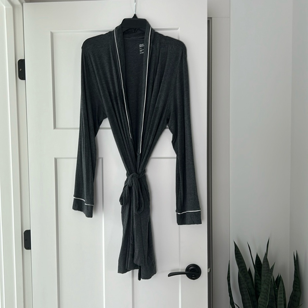 Stars above modal soft robe - medium / large